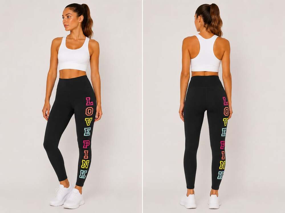 ✨ Victoria’s Secret PINK Yoga Leggings | Black | Size XS ✨